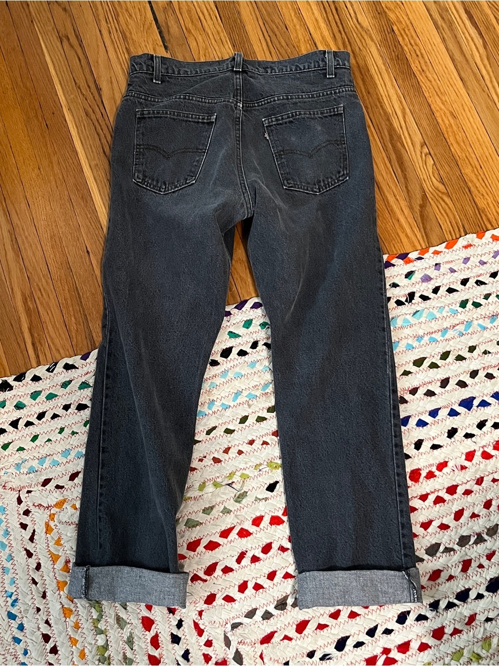 Vintage Levi's Gray Denim Jeans Made in USA
